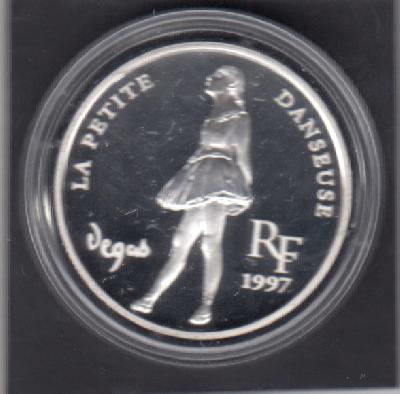 Beschrijving: 10 Francs (1,5 Euro) DANCER